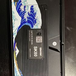 Womier SK80 Mechanical Keyboard (Wave Design) – Like New