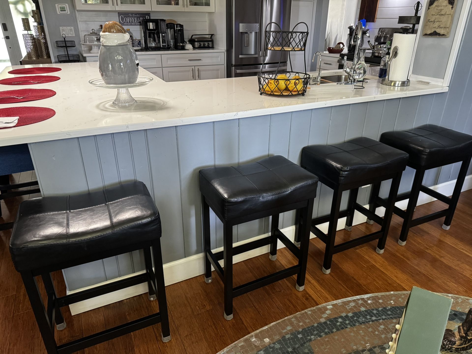 4 Barstools 26” Height