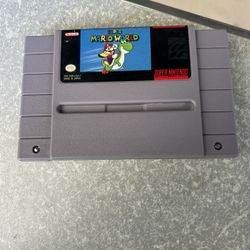 Super Mario World SNES Super Nintendo 