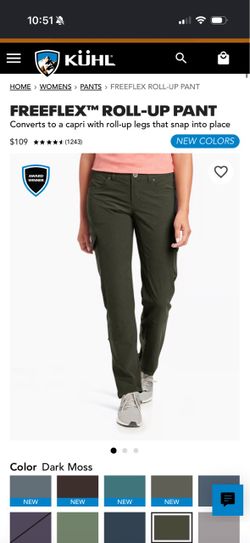 Kühl Freeflex Roll-up Pant size 4R