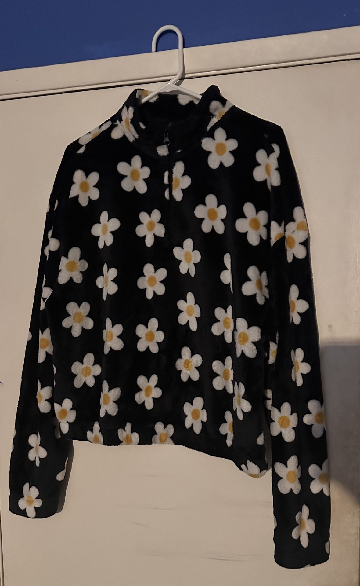 floral sweater