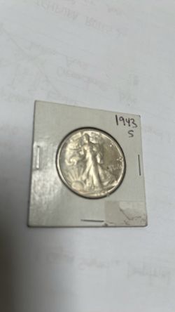 1943 silver half dollar