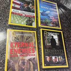 National Geographic DVDs (4)