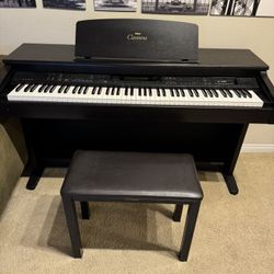 Yamaha Clavinova CVP-92-88 Key Weighted Digital Piano 