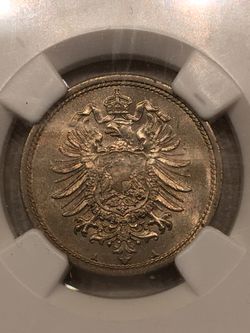 1876A Germany 10P MS64