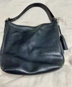 Coach New York Black Leather Hobo Bag