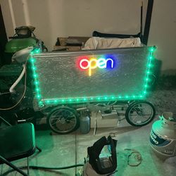 Food Cart Brand New Handmade 
