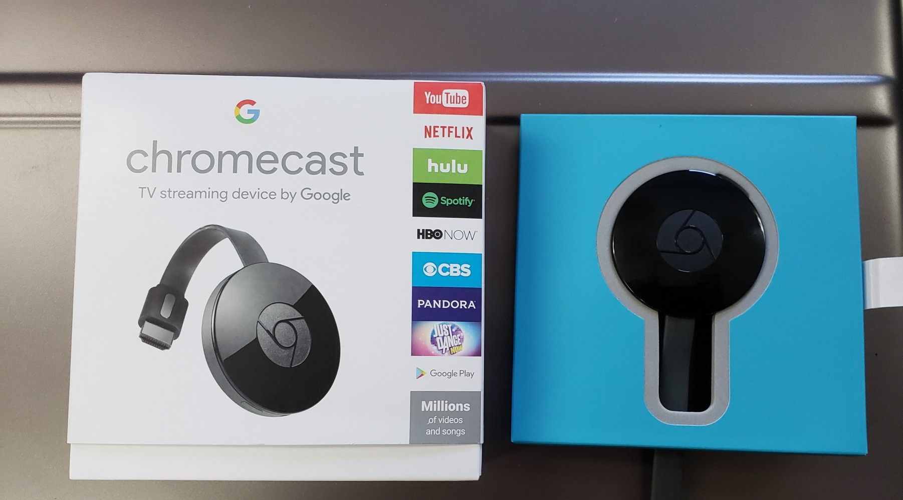 Brand New Google Chromecast Digital HD Media Streamer Black