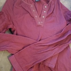 Size S Maroon Shirt