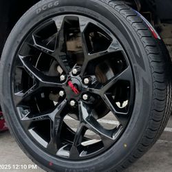 22” Chevy Silverado GMC Sierra Replica Wheels & Tires Off-Road Tahoe Yukon Escalade Suburban Rines Y