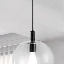 Globe Chandelier Lighting Fixture Clear Glass