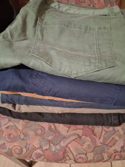 Vendo 6 pantalones para hombre zize  38  para trabajo
