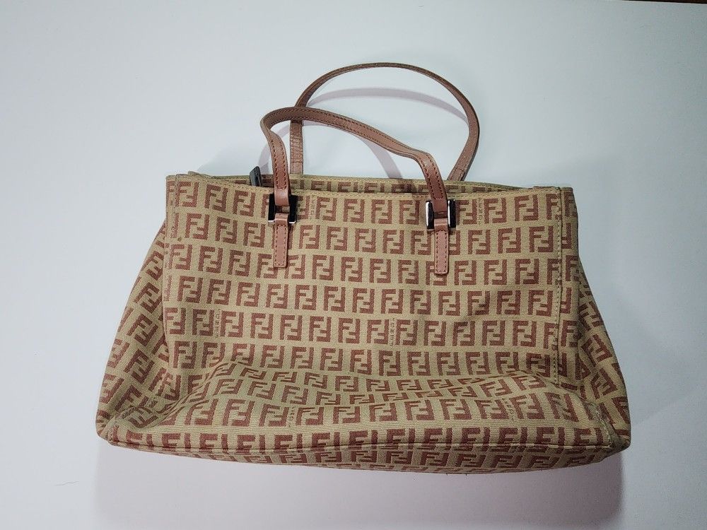 Fendi Canvas Handbag