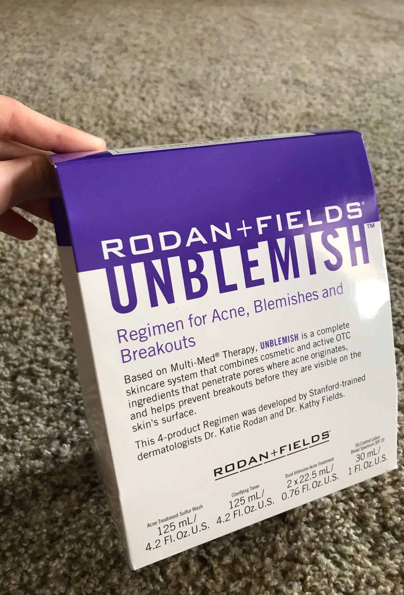 Rodan & Fields Unblemish 2 month Acne Regime