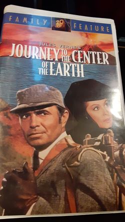 Journey to the Center of the Earth vhs tape