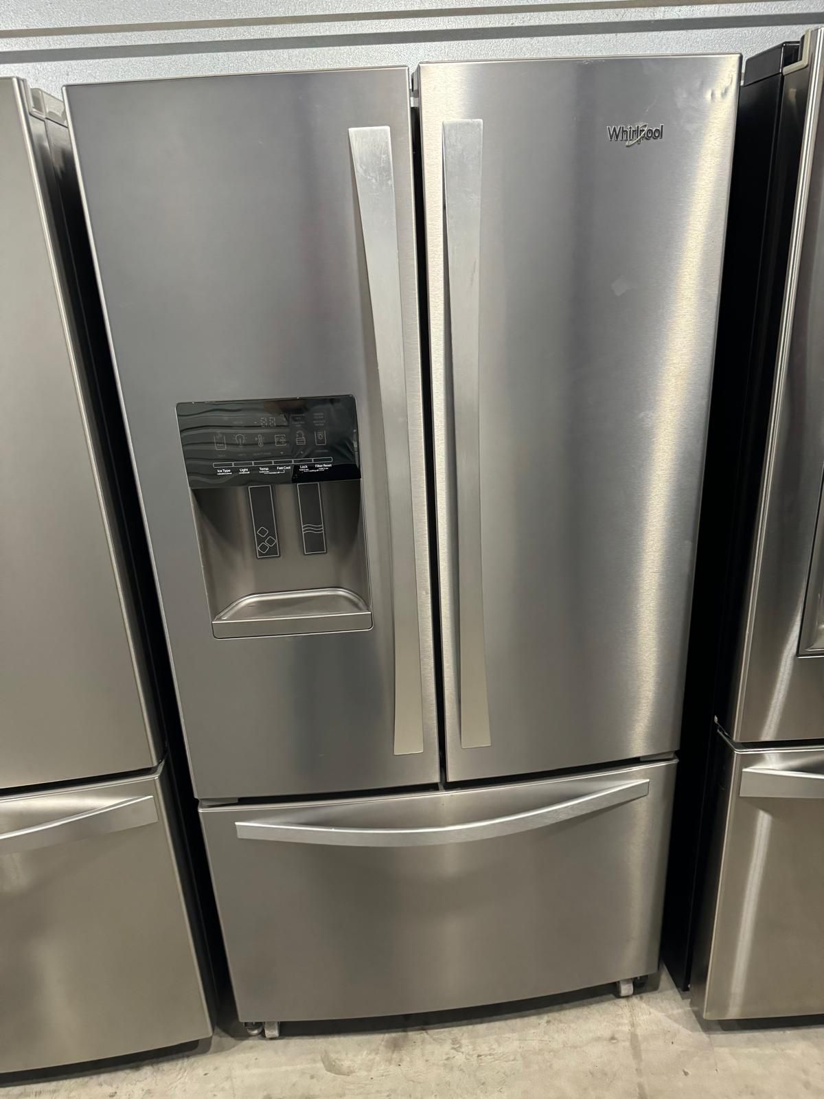 Whirlpool Stainless Steel Refrigerator/ Delivery Available 