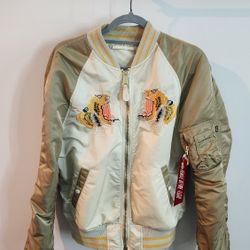 Alpha Industries MA-1 Reversible Tiger Bomber Jacket