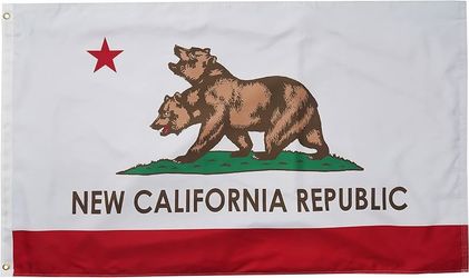 Fallout New California Republic (NCR) Flag - 3x5 Ft - Sealed