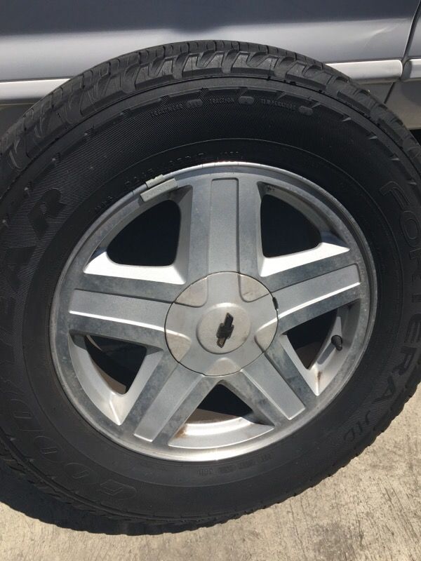 Rines originales para Chevy trailbrazer