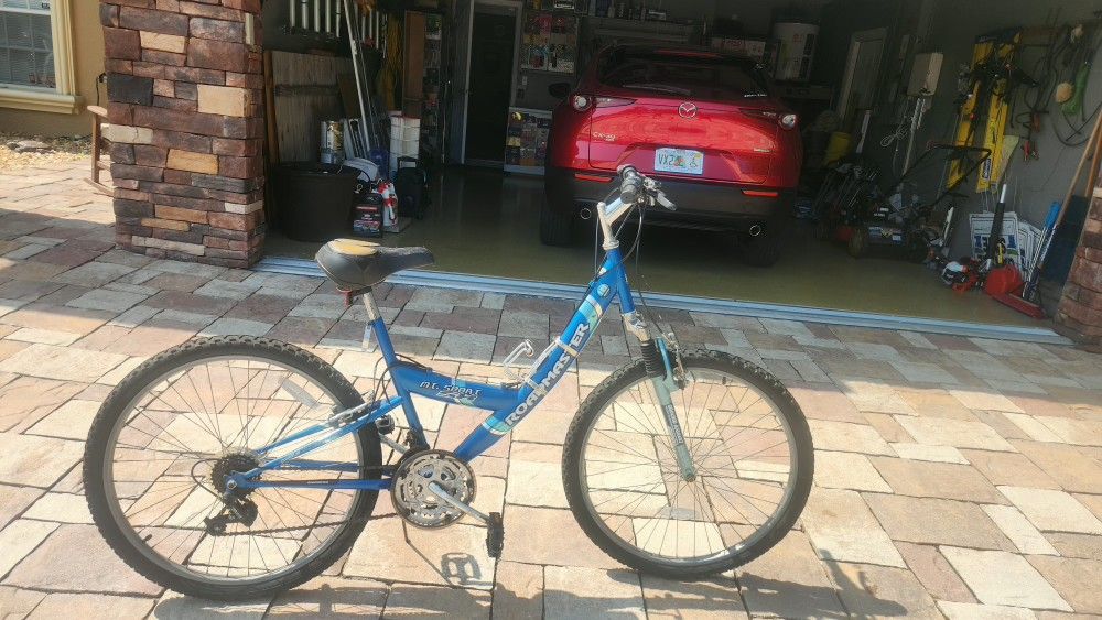 18 Speed Roadmaster Girls Bike Blue