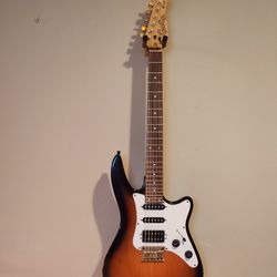 Godin G series HSS strat hybrid electric guitar with G1X Four