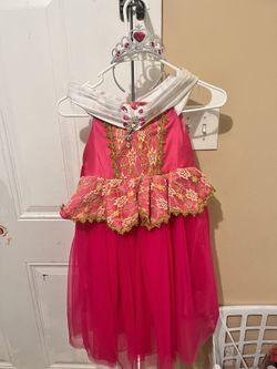 Princess Aurora Dress For Girls 5t 