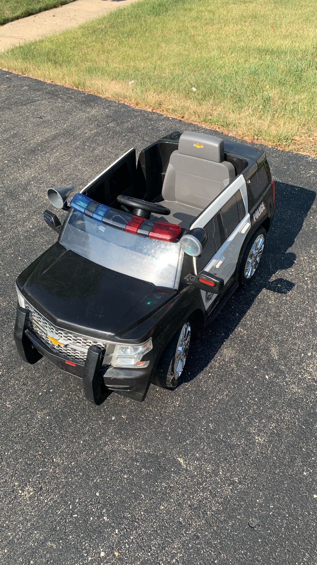 Drivable Police Car For Kids