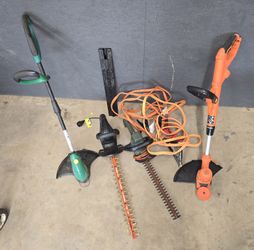 Black+Decker and Remington Electric Yard Tool Bundle