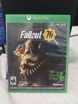 XBOX ONE Fallout 76