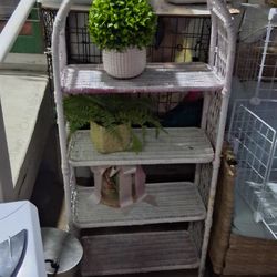 Wicker Shelves