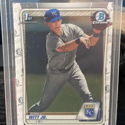 2020 Bowman - Chrome Prospects Bobby Witt Jr #BCP-25 (RC)