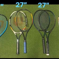 Tennis Rackets With 2 Bags 