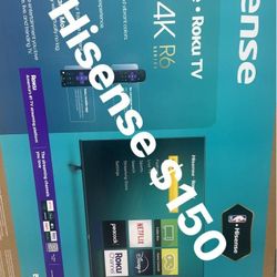58" Hisense TV
