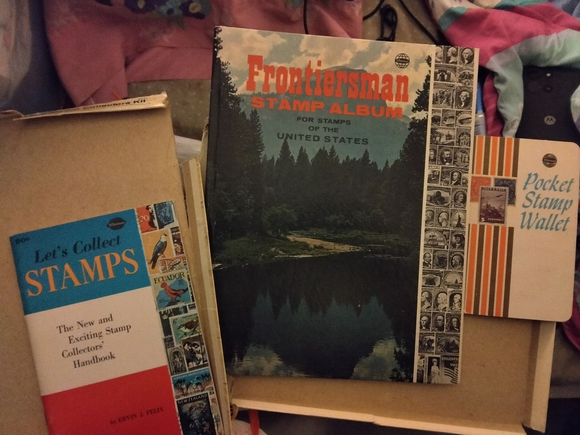 Stamp book set $5 vintage
