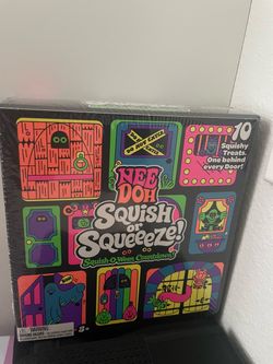 Needoh squish or  squeeze advent calendar