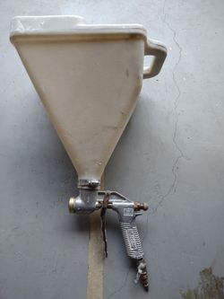 Wallboard Texture Spray Gun w/hopper