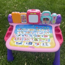 VTech Activity Desk – Interactive kids’ desk with alphabet board, sounds, music
