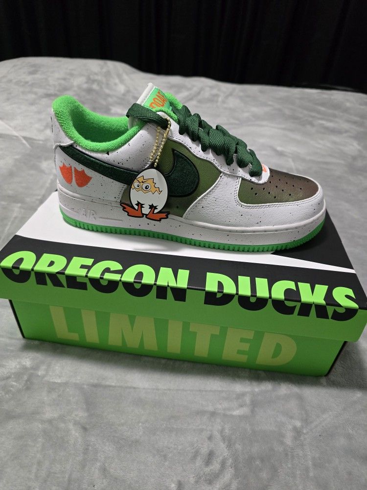 Nike Af1 "Egg Or Duck" Oregon Ducks
