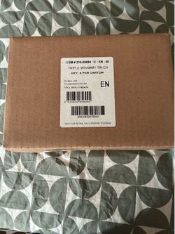 Triple whammy tin Pokemon cards in factory box