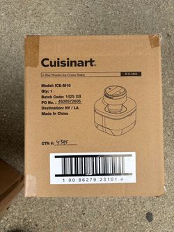 Cuisinart 1-Pint Wonder Ice Cream Maker ICE-M10