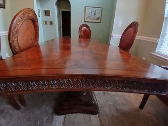 Dining Room Table With Hutch Cabnet