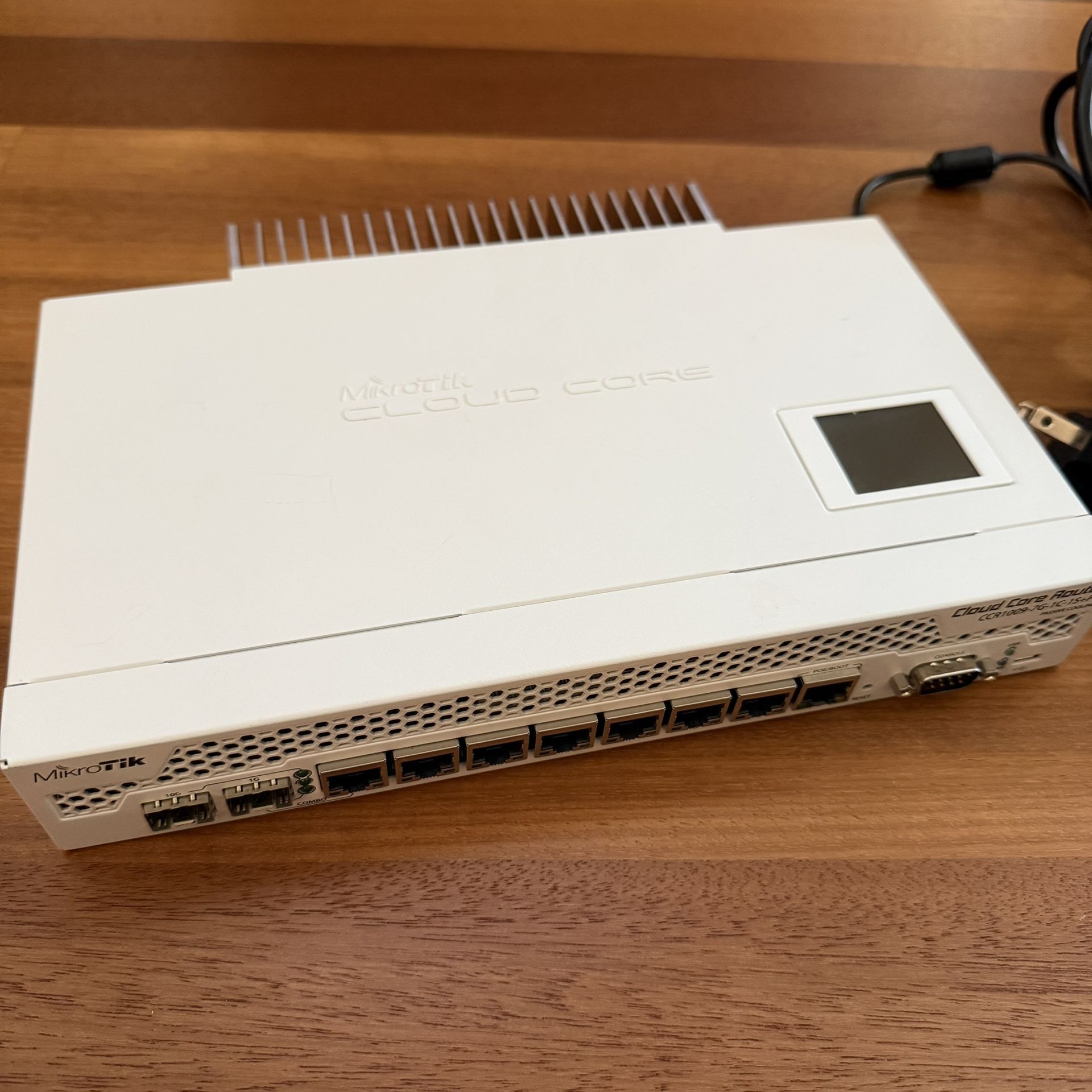 MikroTik Cloud Core Enterprise Router CCR1009-7G-1C-1S+PC 2GB 128MB