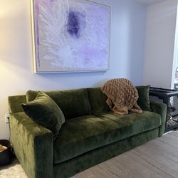 NEW Emerald Green Couch For Sale 