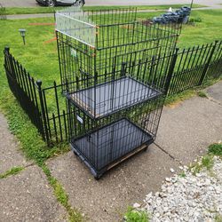 Two Free Dog Kennels Or Cages
