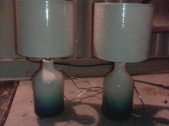 Two Brand New Lamps Matching Lamp $10 For Both 🔥 !!!.