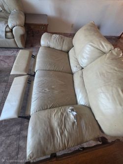 Leather recliners