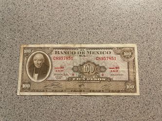 Vintage billete de Mexico 🇲🇽