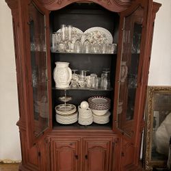 Shabby Chic China Cabinet