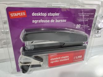 Stapler with staples and remover