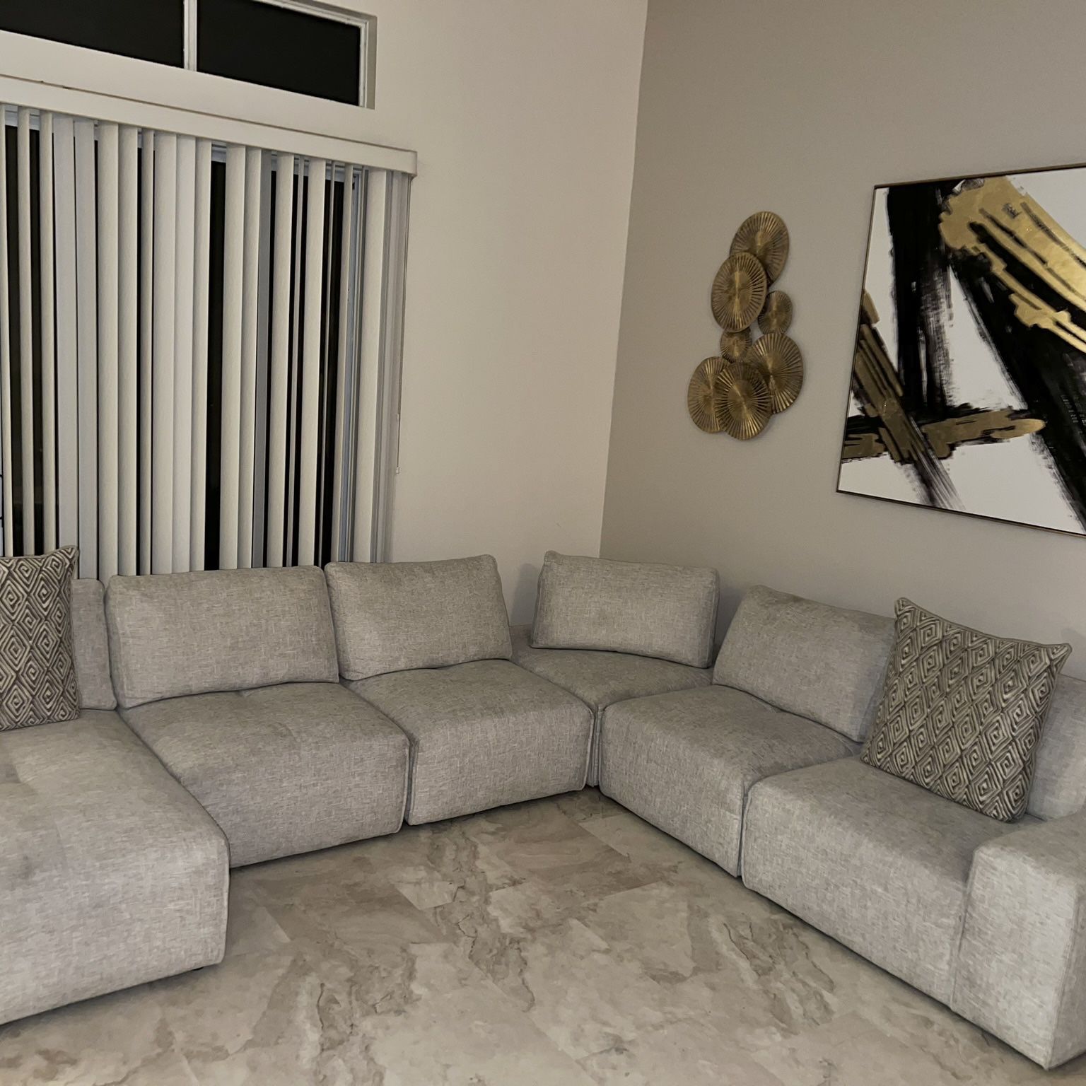 Reclining 6 Piece sectional